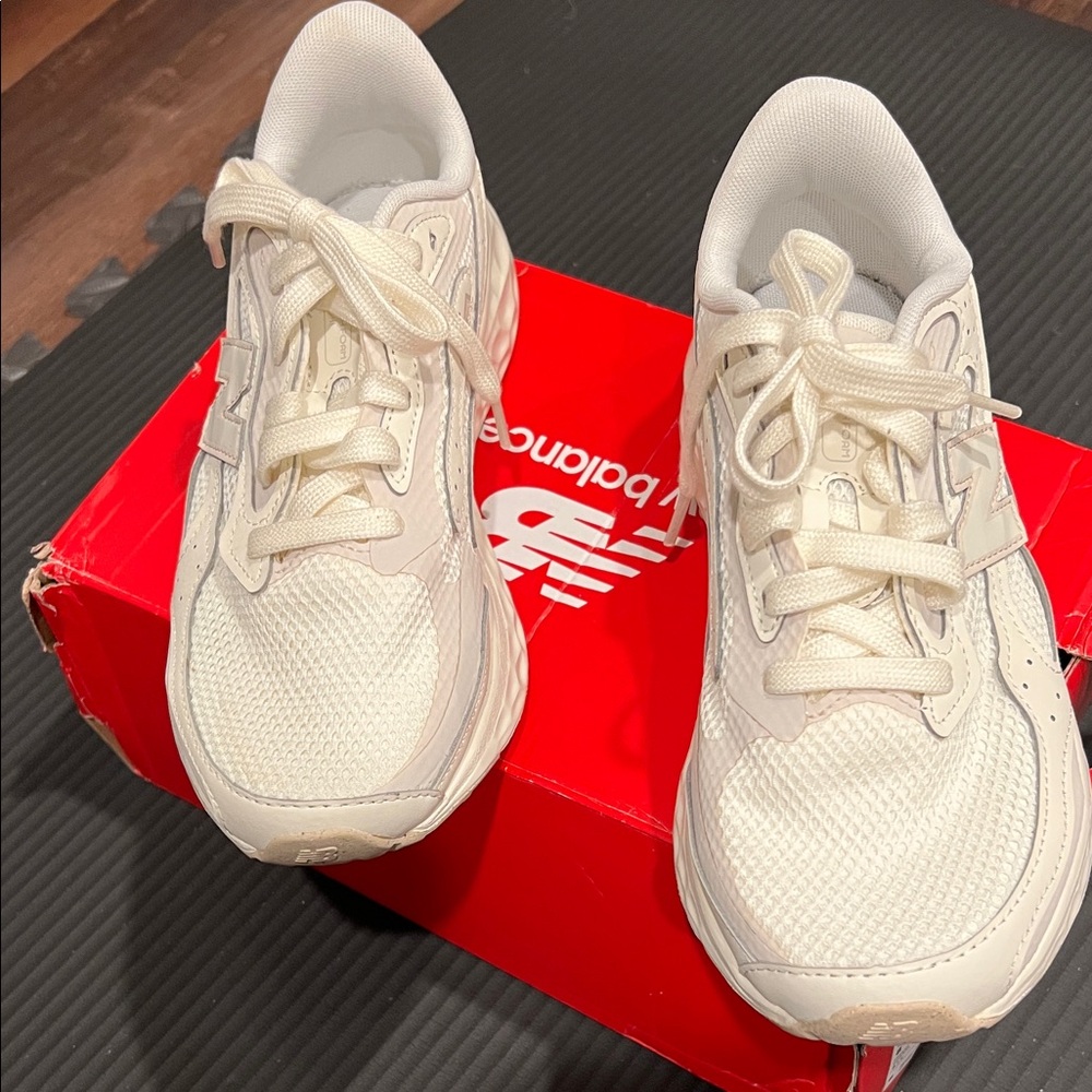 New Balance Off-White Athletic Shoes